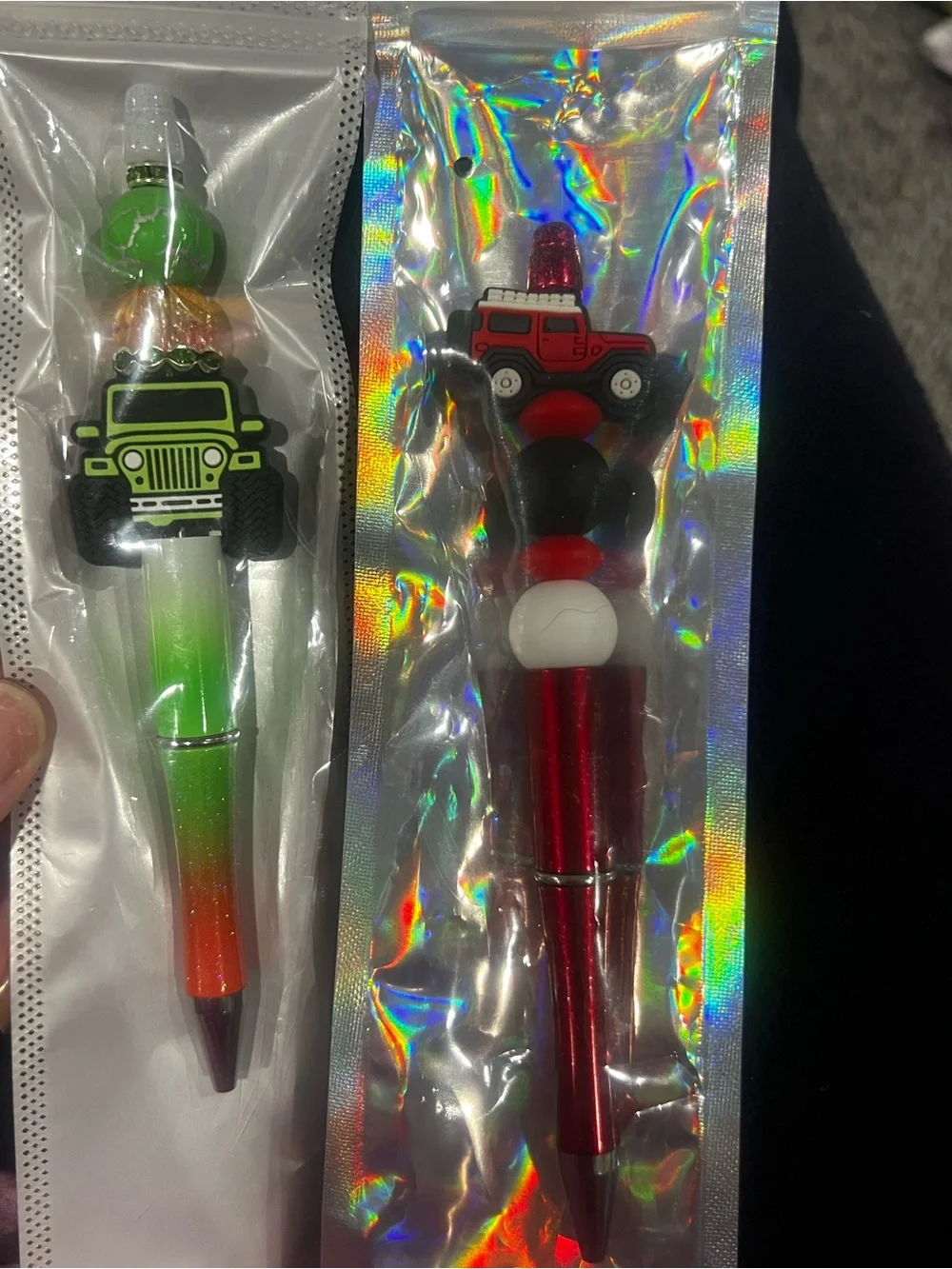 🚙✨ NEW Novelty Jeep Adventure Pens – Set of 2 ✨🚙